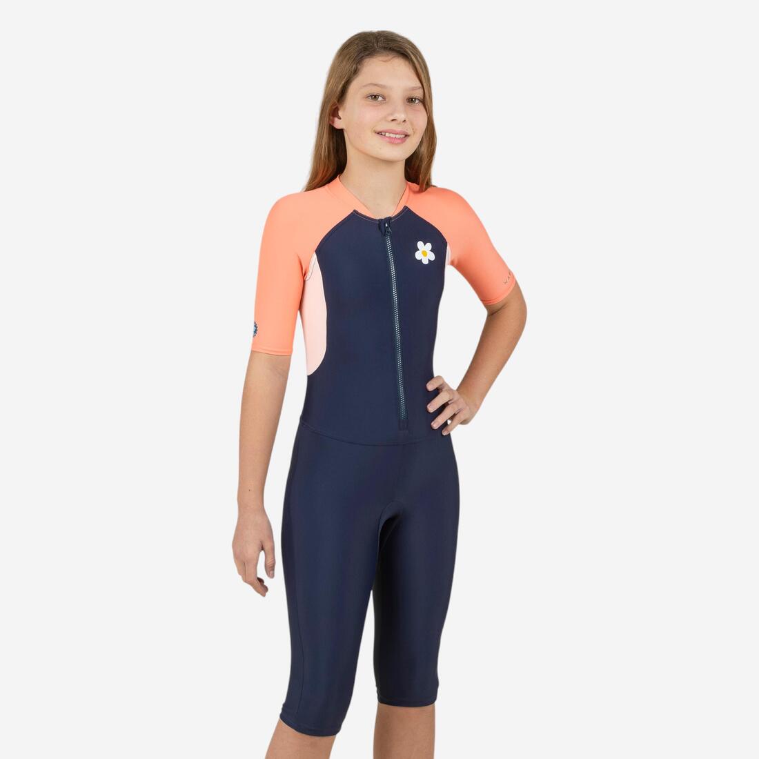 Combinaison natation shorty swim fille 100