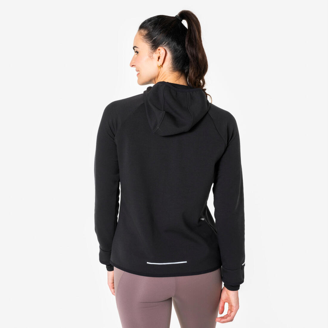 Veste chaude de running Femme, KIPRUN Run 500 Warm