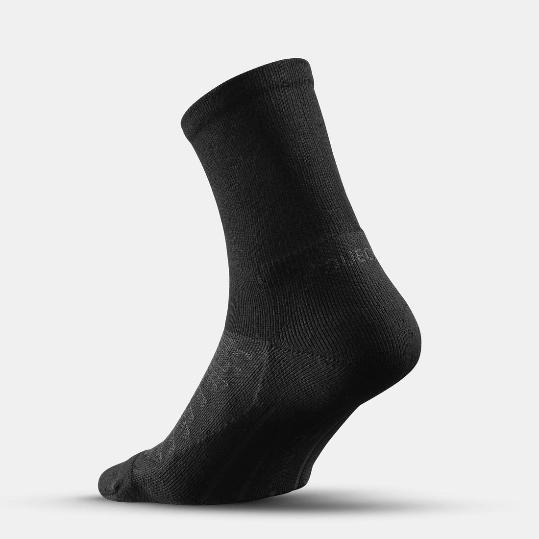 Chaussette Hike 100 High  - Gris et - Lot de 2 paires