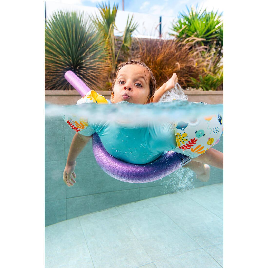 Frite piscine en mousse  - taille 118 cm