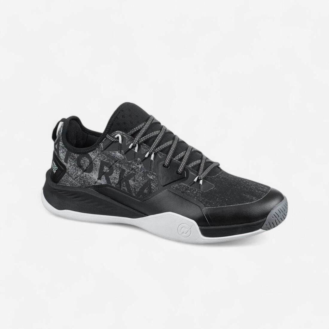 Chaussures de handball Homme/Femme - H900 FASTER noir gris – bleu nuage