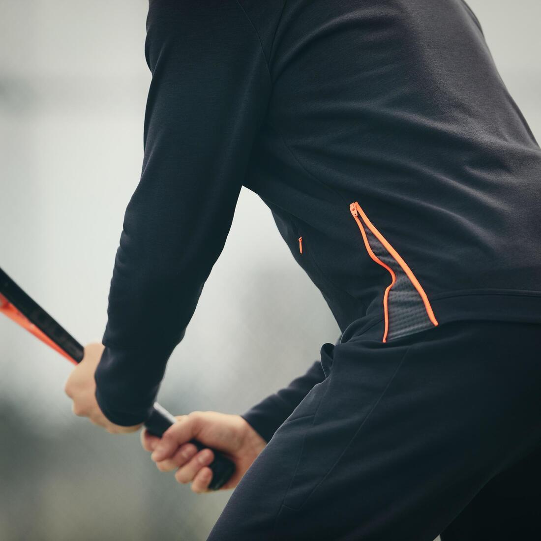 Veste de tennis Homme TJA 900 Noir