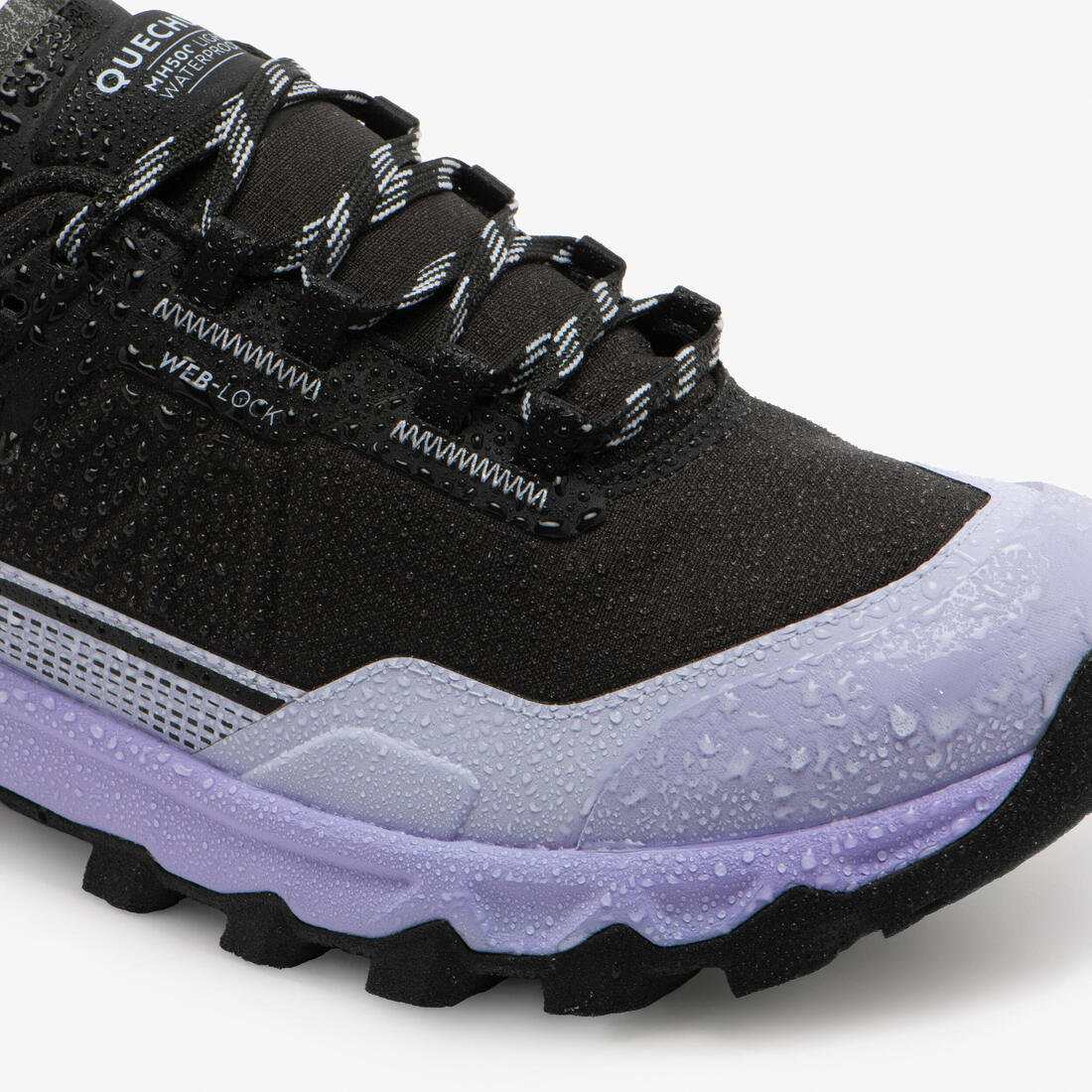 Chaussure de randonnée imperméable femme, MH500 Light