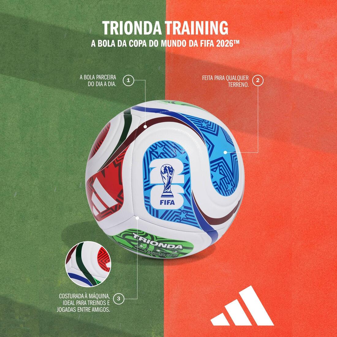 Ballon d’Entraînement Coupe du Monde 2026