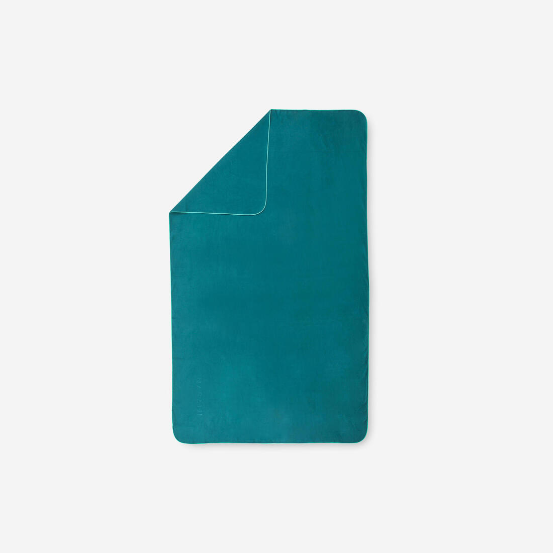 Serviette de bain microfibre ultra compacte taille XL 110 x 175 cm, vert sapin