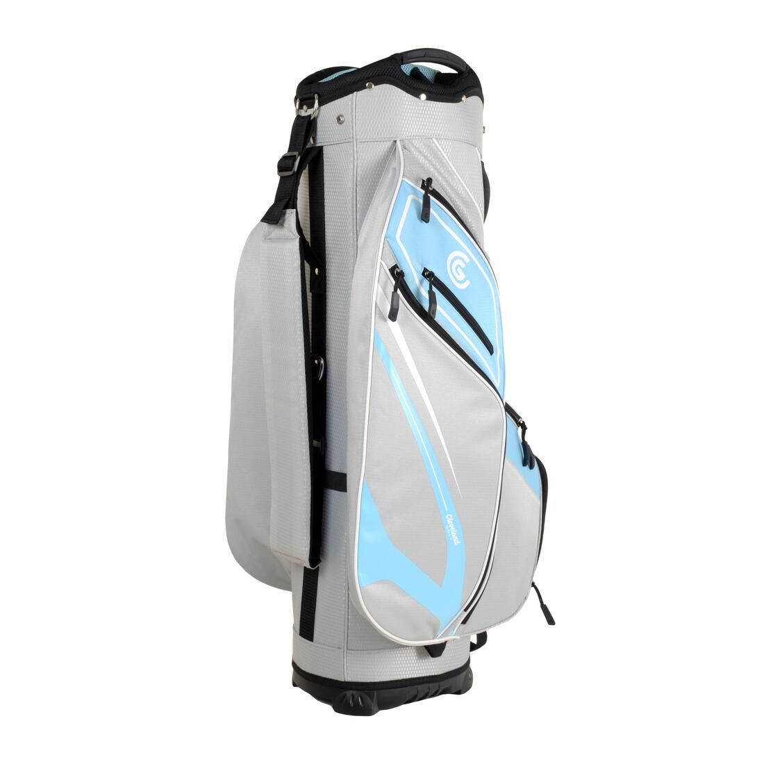 Sac golf chariot, Cleveland Cart gris et bleu