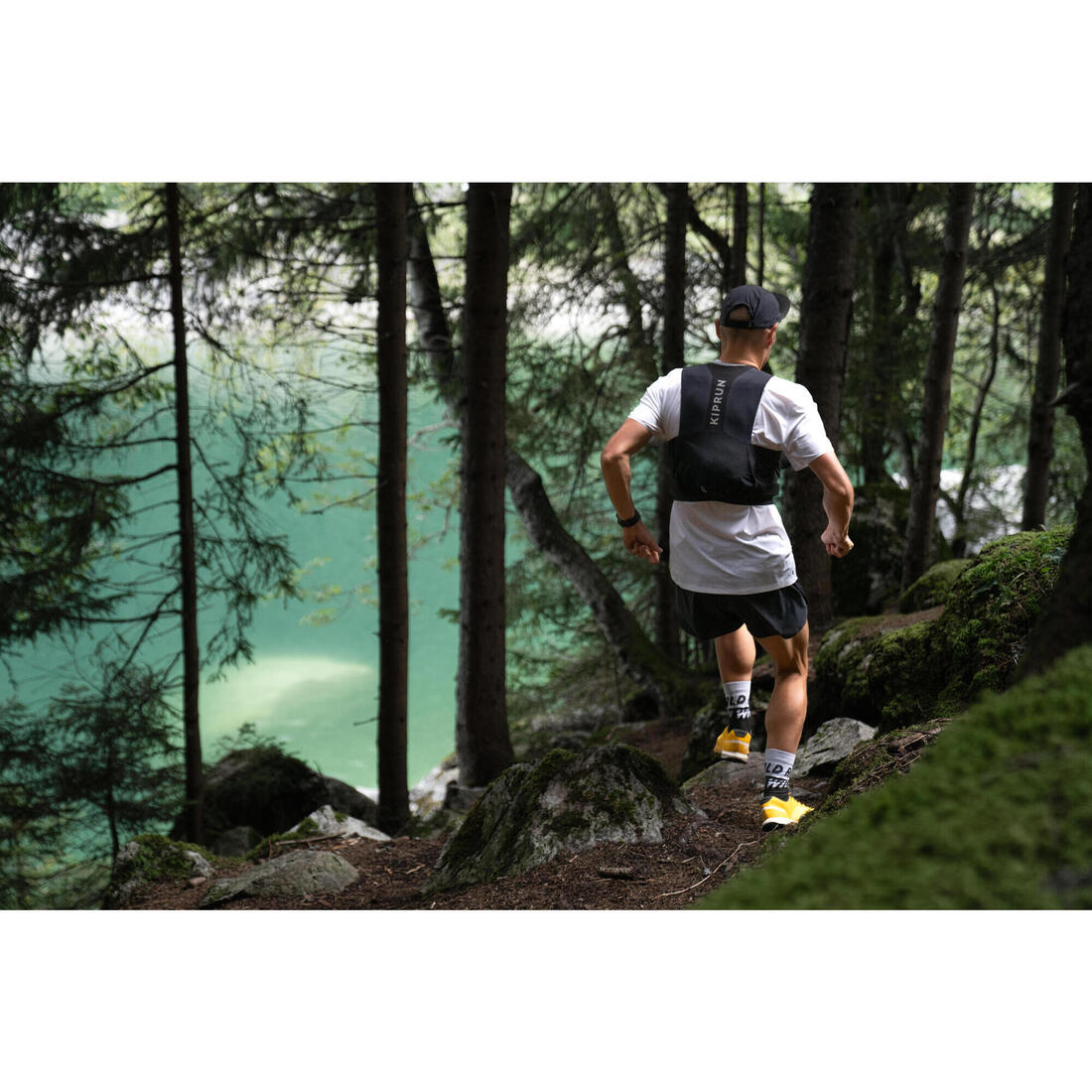 Gilet trail running compétition porte flasques mixte - KIPRUN 900 RACE 5L