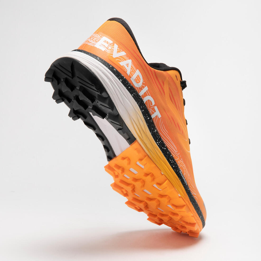 Chaussures de running trail homme, Kiprun race ultra mango, orange