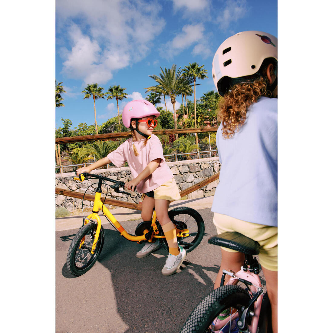 Casque velo enfant 47-55 cm, play 500