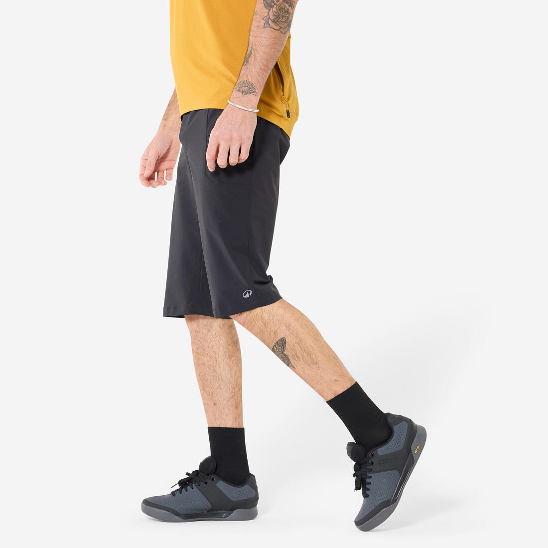 Short VTT 500 Unisexe, noir