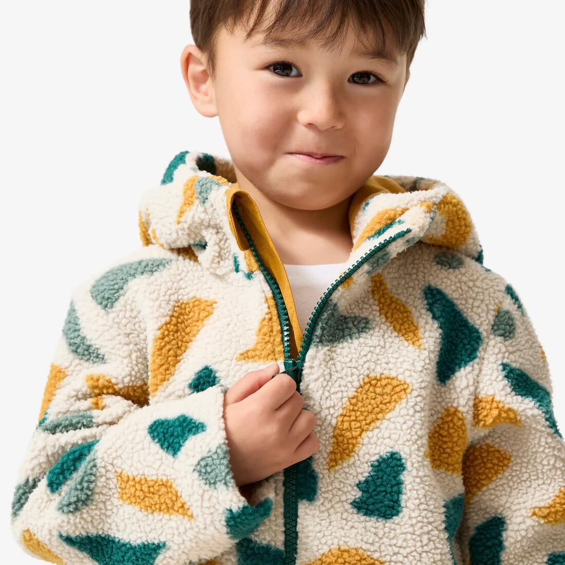 Veste polaire enfant 2-6 ans, sherpa NH500