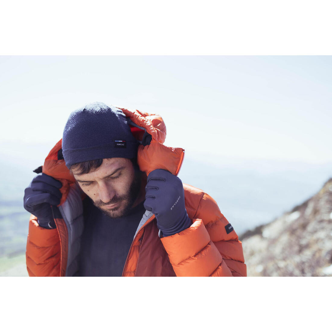 Gants tactiles et stretch de trekking adultes, MT500