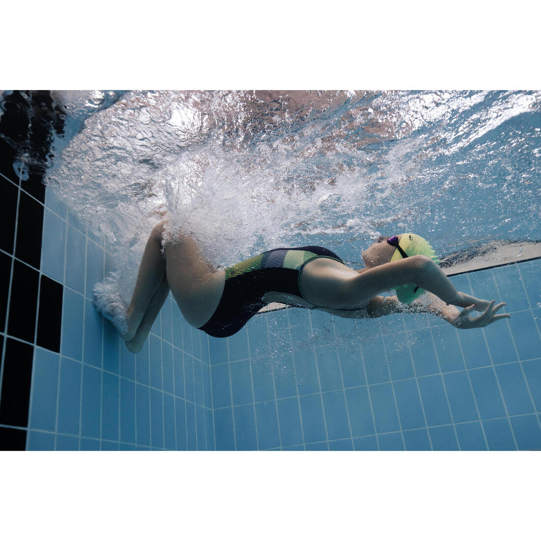 Maillot de Bain de Natation une pièce fille Kamyli all gradi
