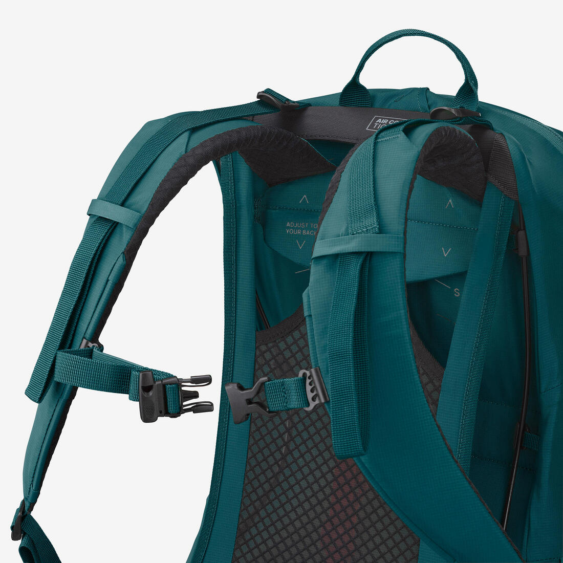 Sac à dos de randonnée ventilé 25L, MH500 khaki