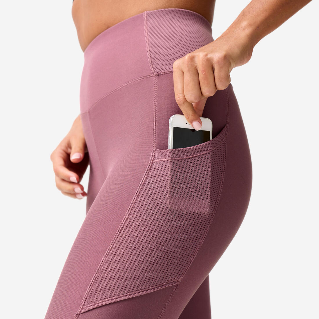 Legging de sport respirant avec poche de téléphone femme