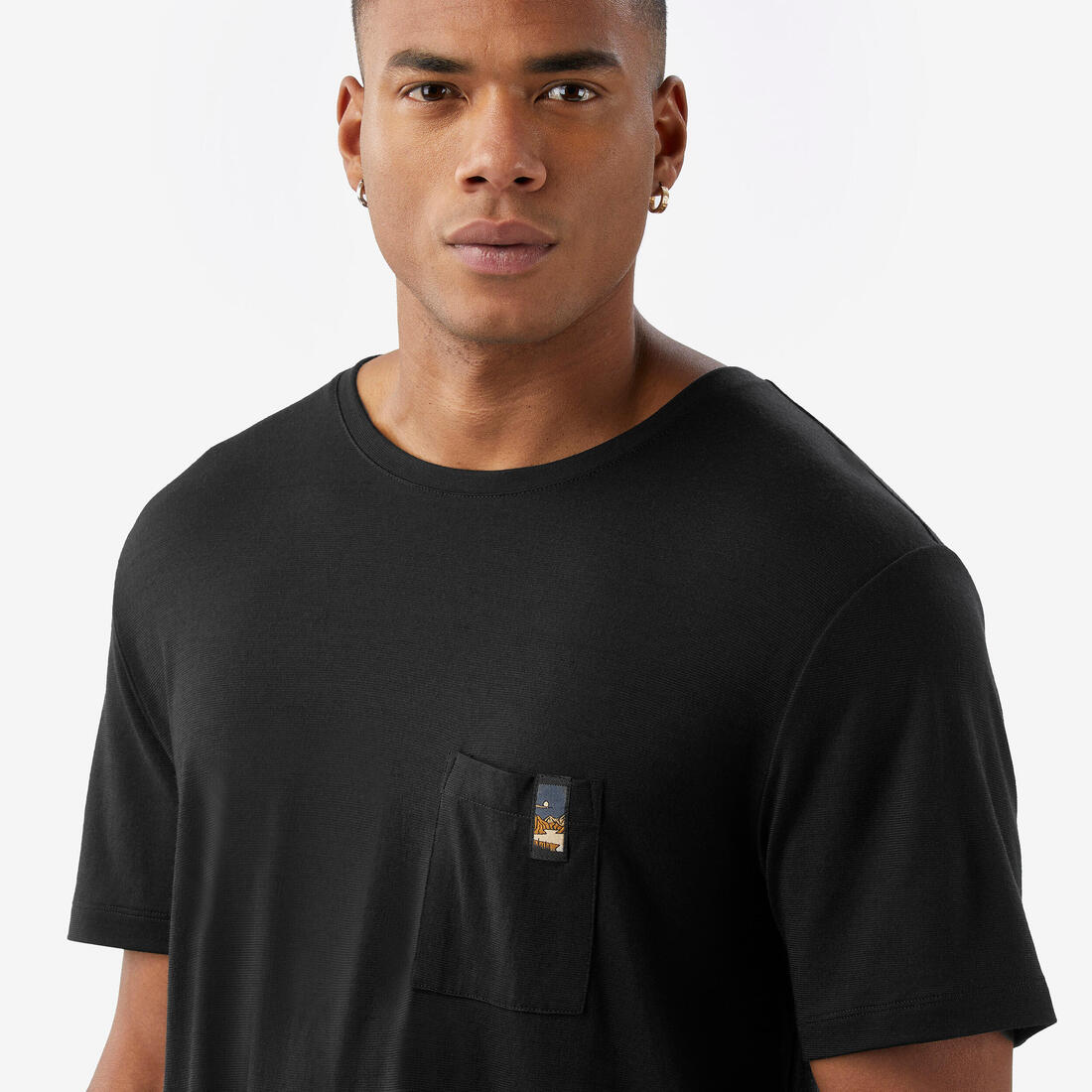 T-shirt manches courtes 100 % laine mérinos homme, Merino 100%