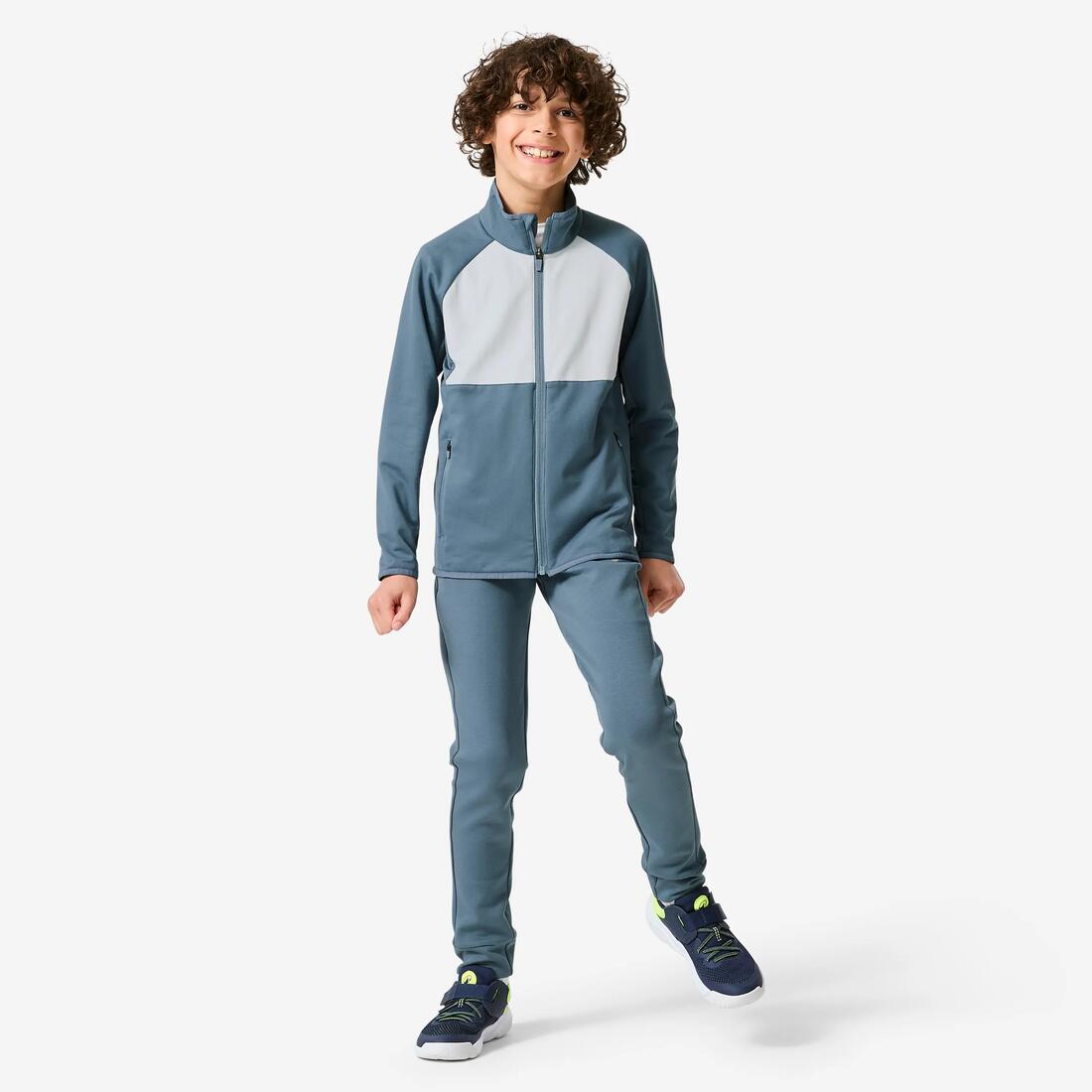 Pantalon de jogging mixte, enfant coton respirant
