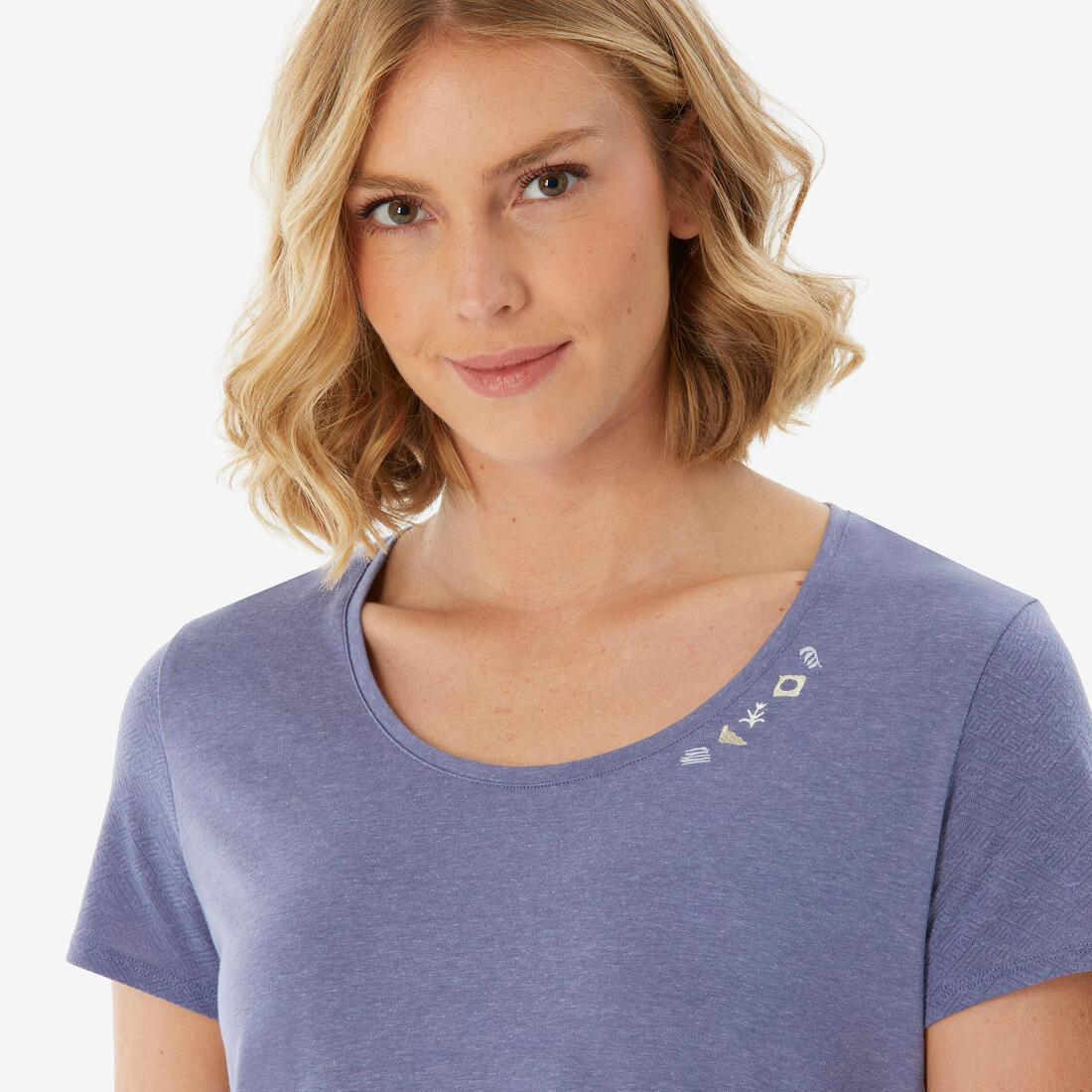 T-shirt de randonnée femme, NH500