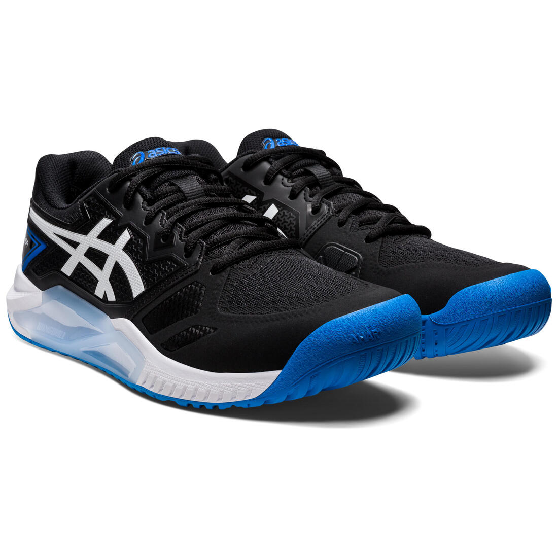 Chaussures de tennis Homme multicourt - Asics Gel Challenger 13 Noir Blanc Bleu