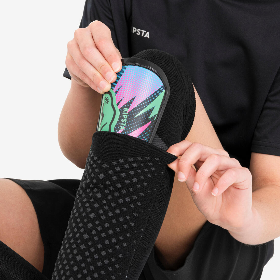 CHAUSSETTES DE FOOTBALL ENFANT EASY POCKET
