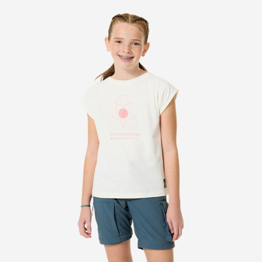 T-Shirt de randonnée enfant 7-15 ans, NH100