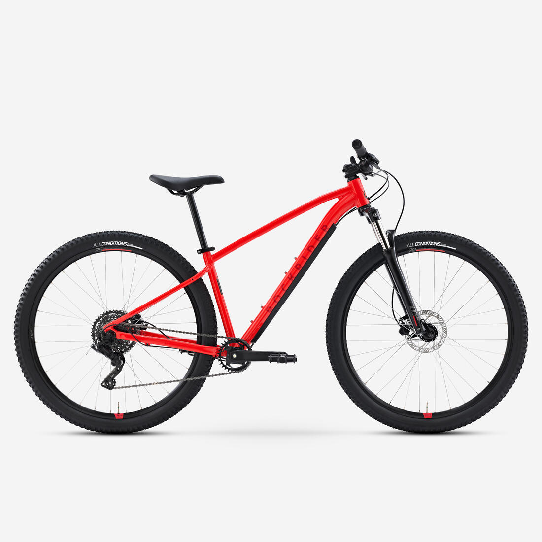 VÉLO VTT RANDONNÉE EXPL 500 29" – tomate vif