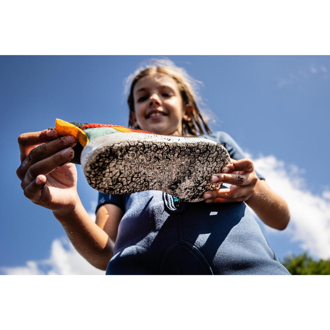Chaussures aquatiques avec scratch Enfant - Aquashoes 120