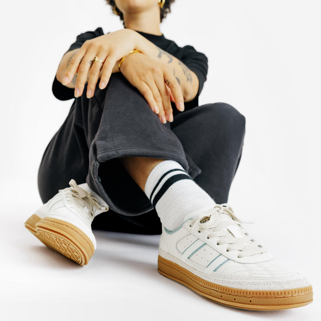 Baskets femme en cuir PLAYER 80