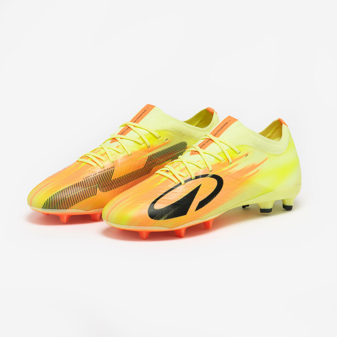 Chaussures de foot adulte CLR 7 Elite FG White Yellow Meteor