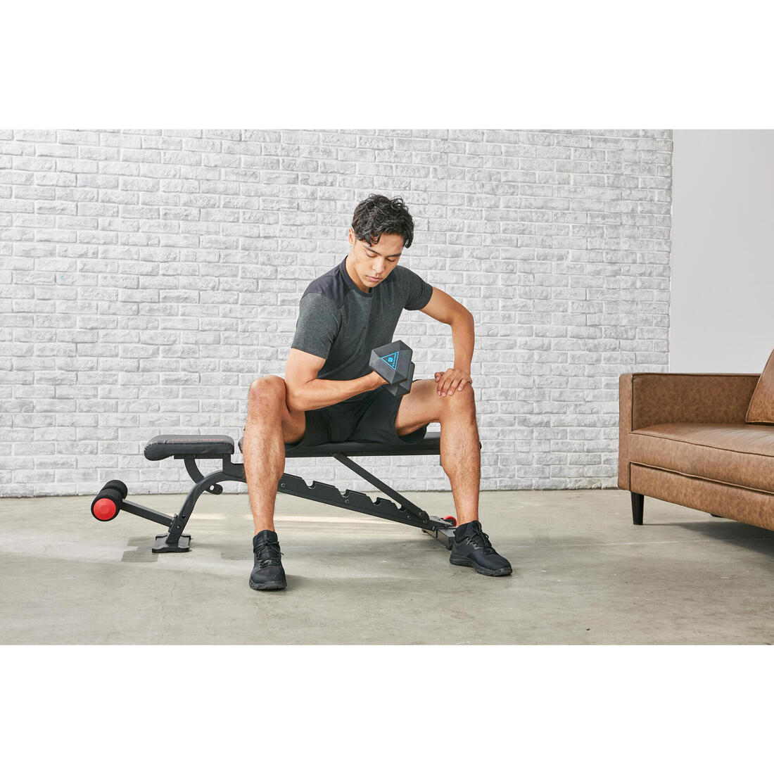 Banc de musculation renforcé inclinable / déclinable