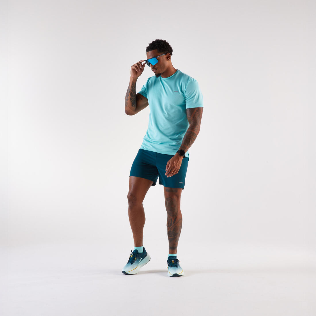 Short de running Homme - KIPRUN Run 500 Confort