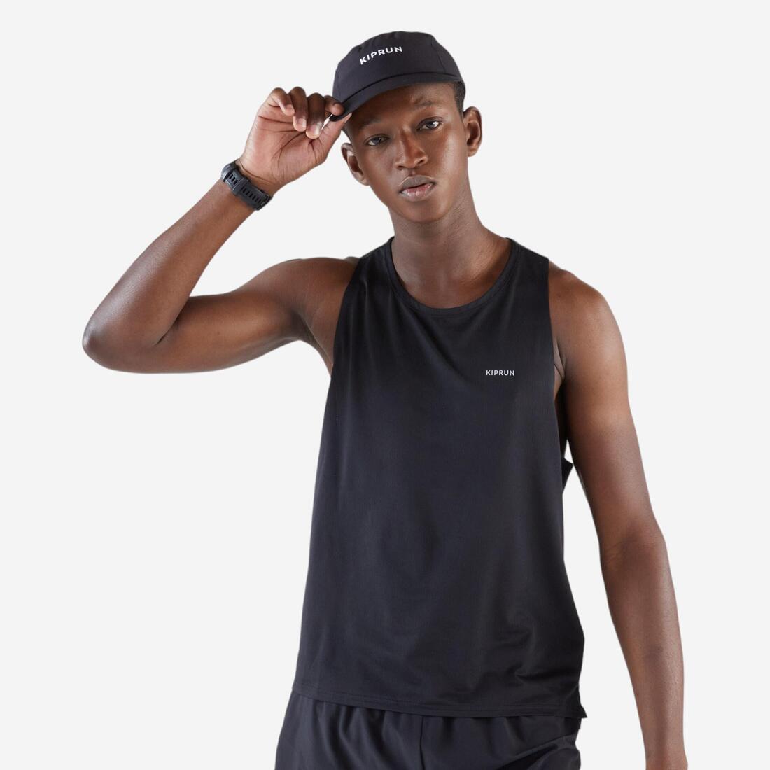 Casquette running Homme Femme, Kiprun ultra légère