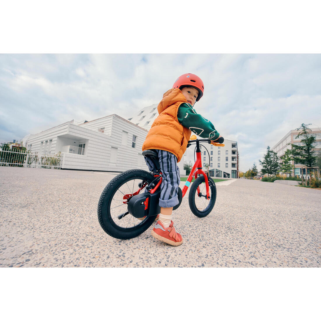 Casque velo enfant bol 47-59 cm, move 500