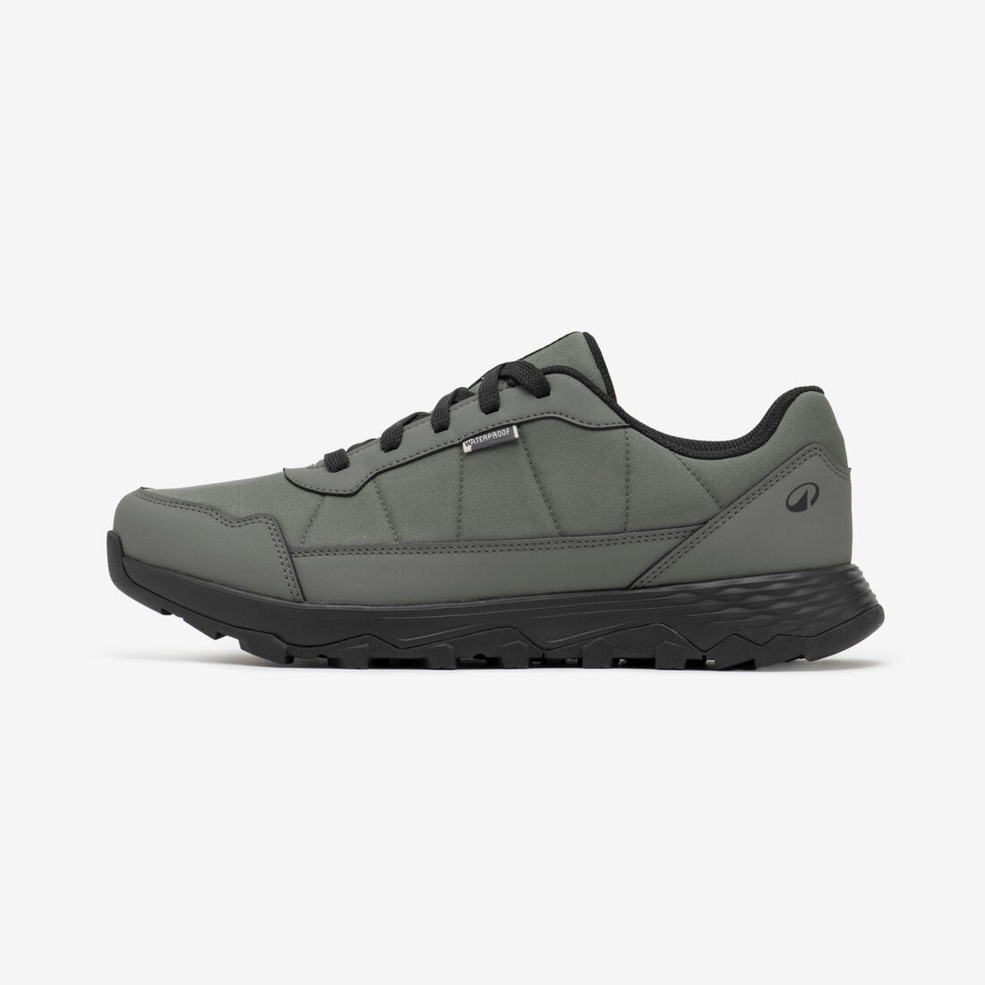 Chaussure de randonnée basse imperméable homme, NH100 – gris kaki