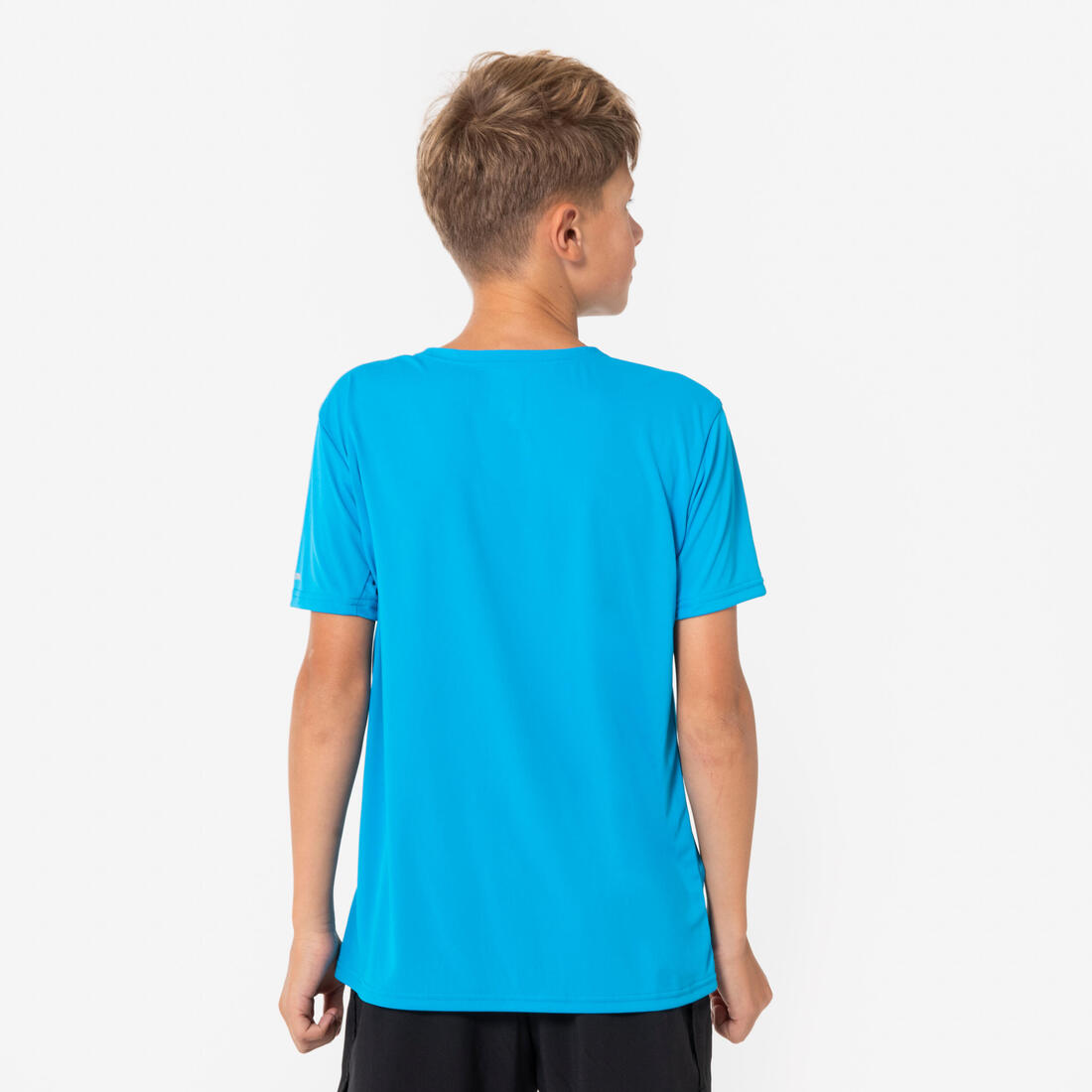 T-shirt de running respirant Enfant - KIPRUN Dry+ 500 marine