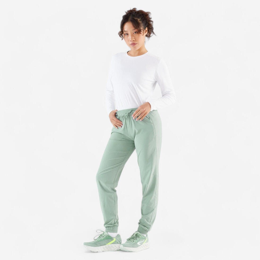 Pantalon de jogging running respirant femme - kiprun run 500 dry