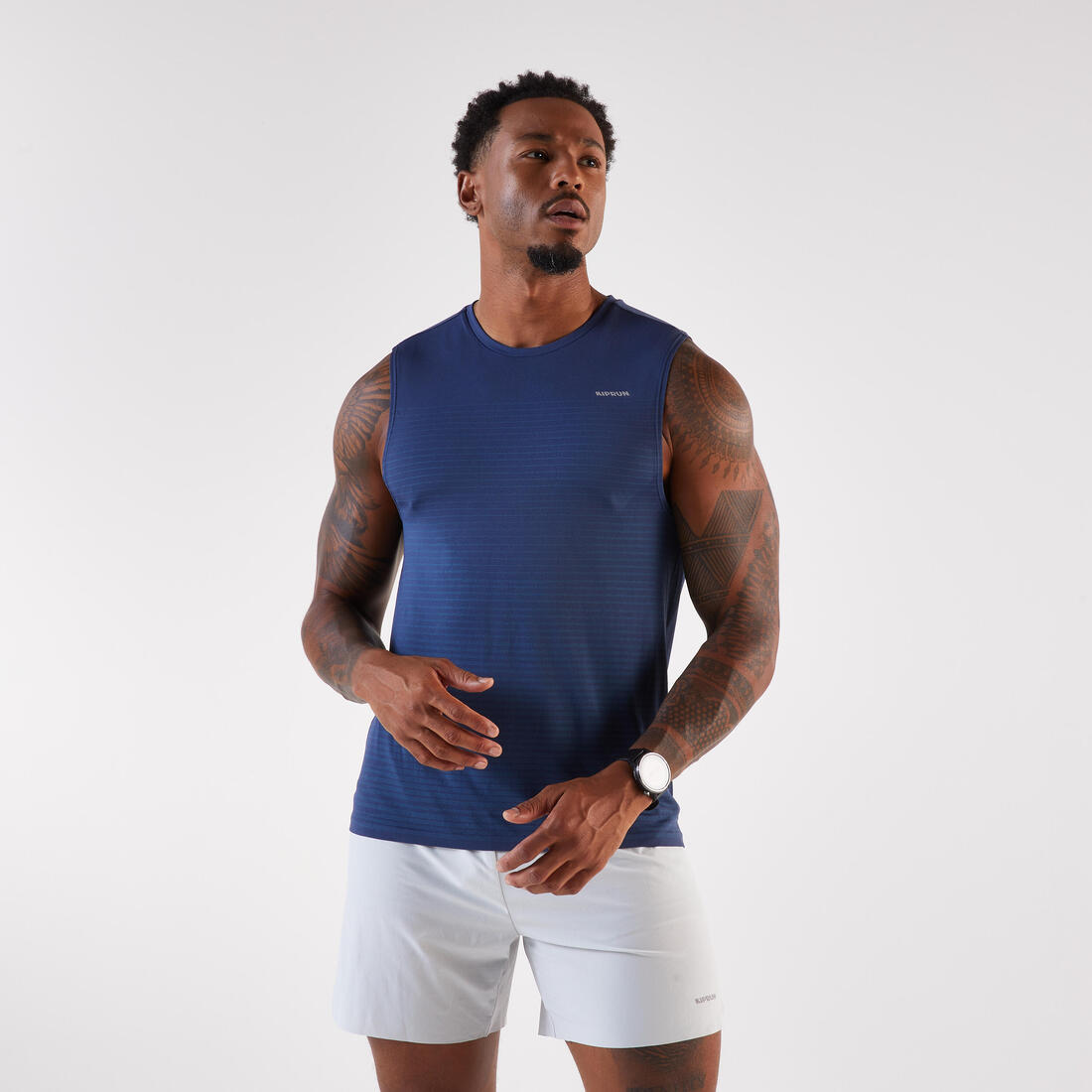 DEBARDEUR DE RUNNING 500 CONFORT SANS COUTURES LATERALES