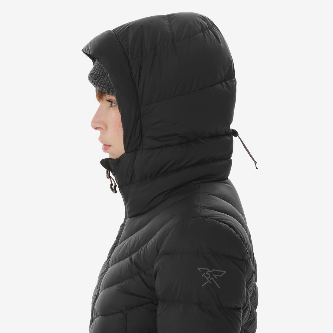 Doudoune à capuche en duvet de trek montagne - MT500 -10 °C - Femme