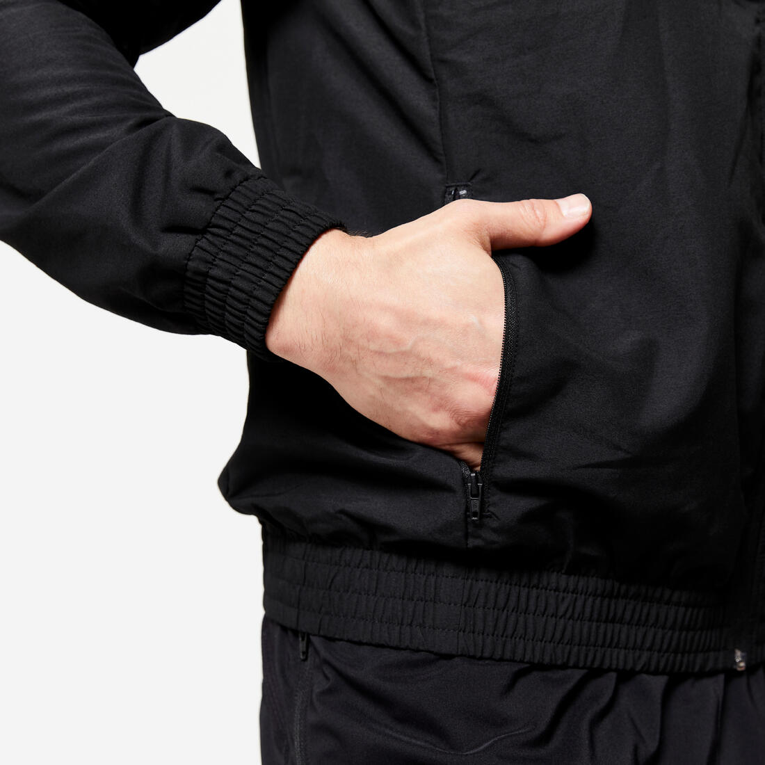 Veste de fitness standard respirant homme