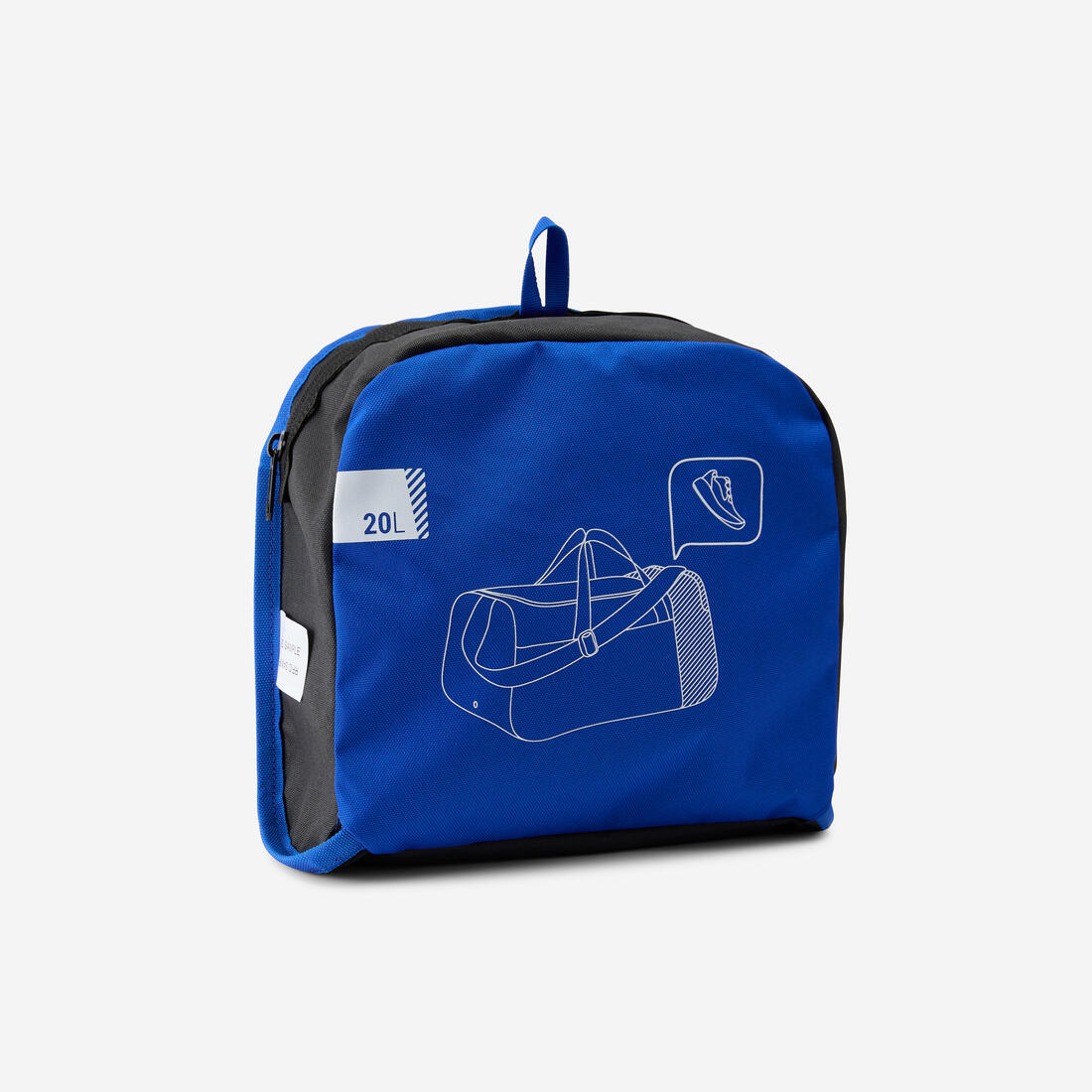 Sac de sport pliable à bandoulière, Club 100 20L