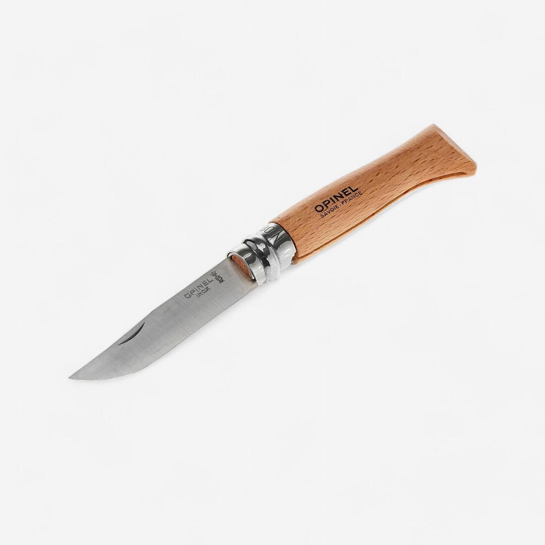Couteau Opinel randonnée numéro 8 inox