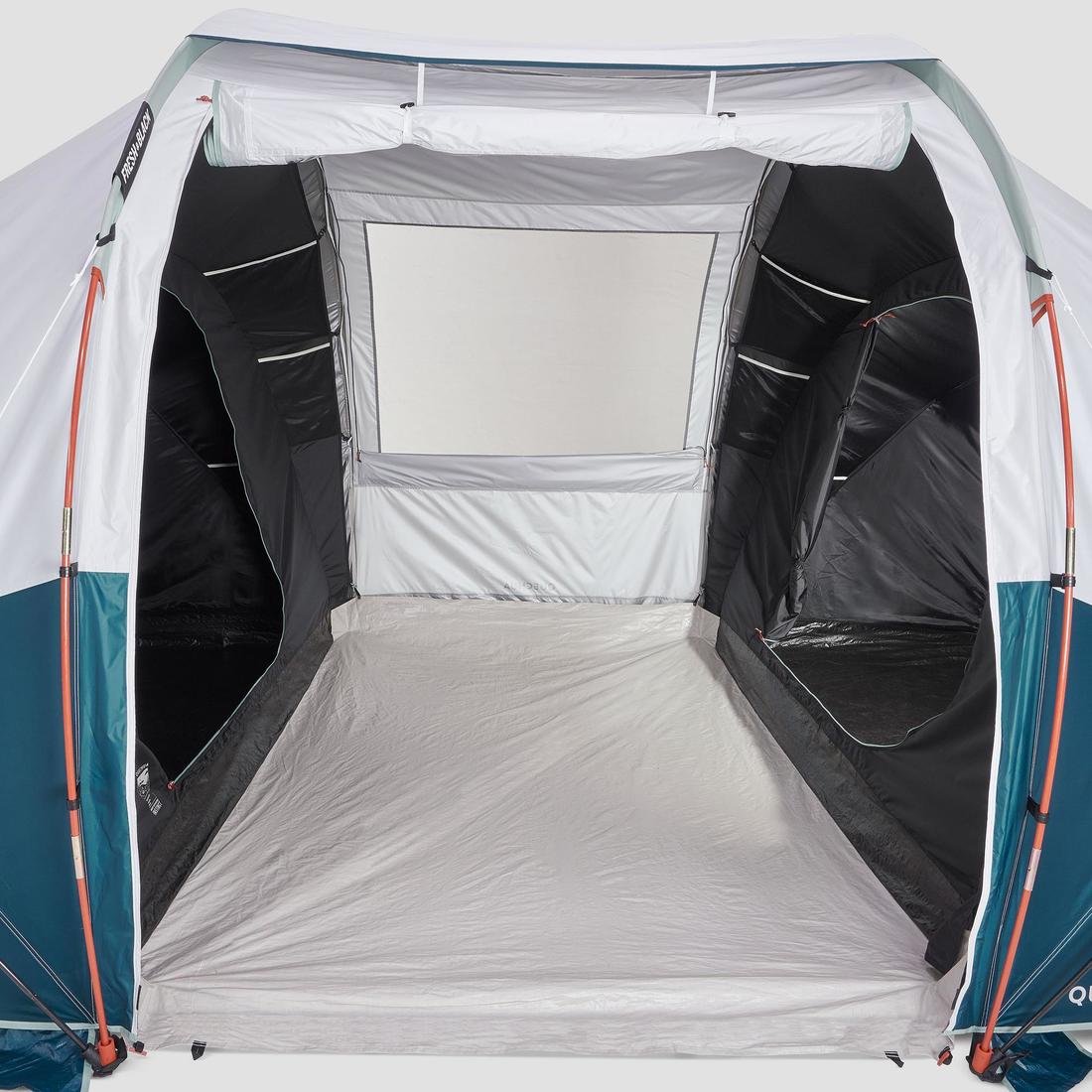 Tente de camping 4 places 2 chambres, Fresh & Black, Arpenaz 4.2