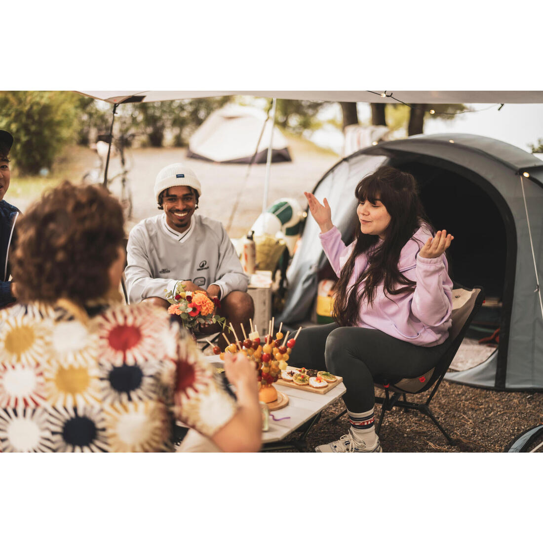 Tente de camping instantanée 3 places, 2 Seconds XL Fresh & Black