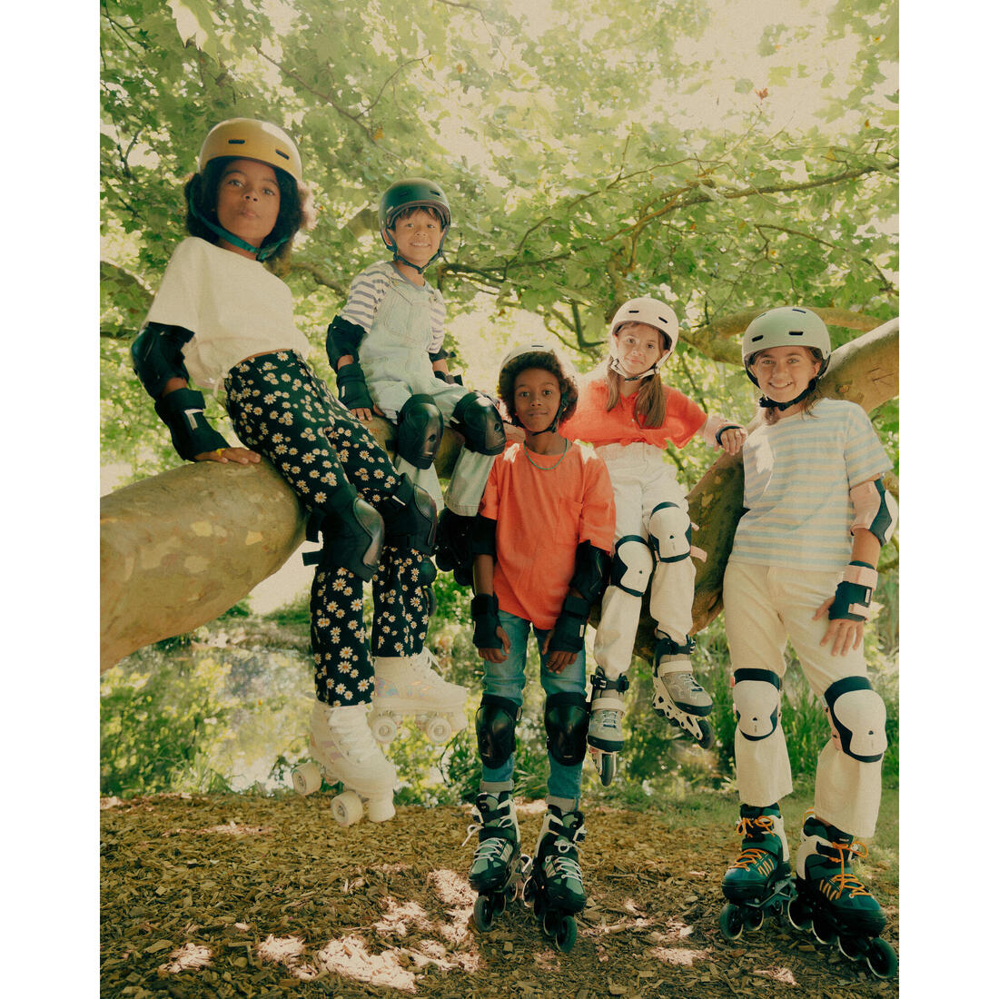 Patin à roulettes enfant QUAD 100 JR
