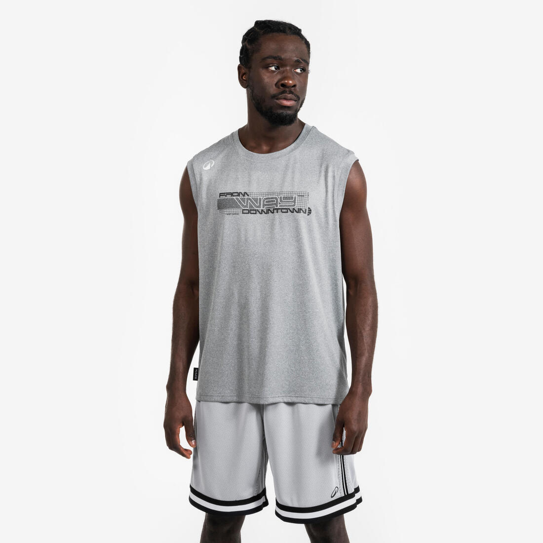 MAILLOT DE BASKETBALL SANS MANCHE HOMME/FEMME - TS500