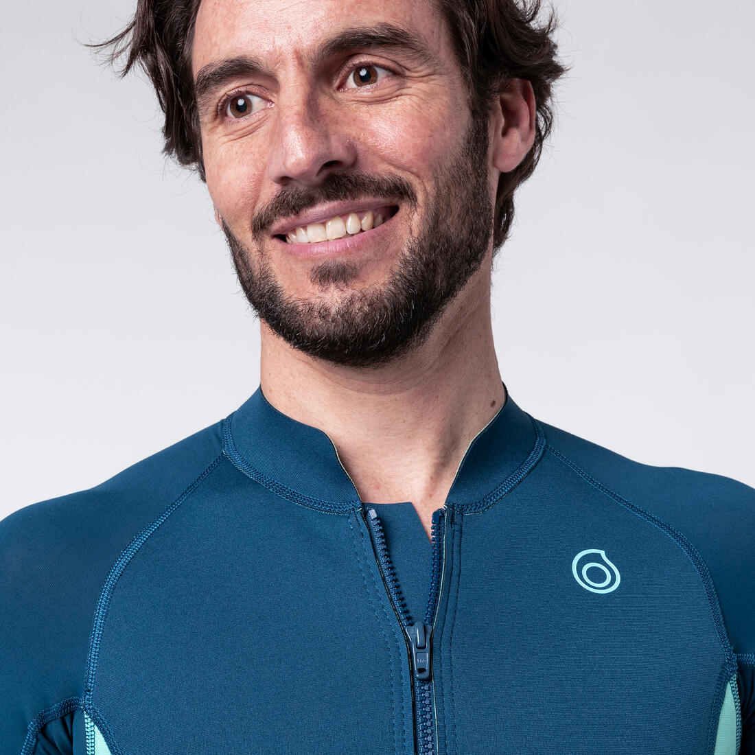 Top anti UV Manches courtes Homme néoprène 1.5mm - Navy