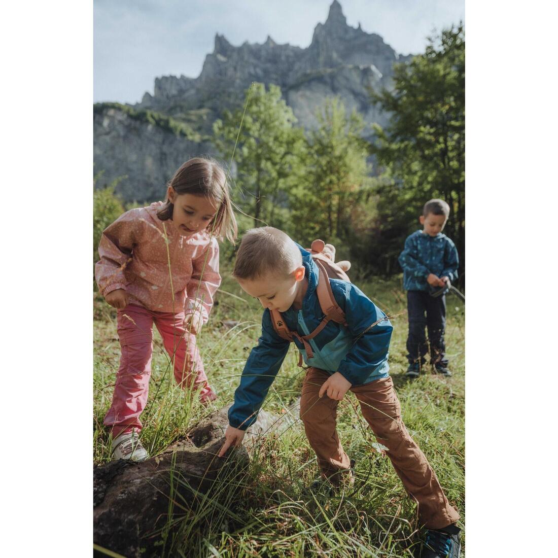 Veste imperméable de randonnée 2-6 ans enfant, MH500 kid