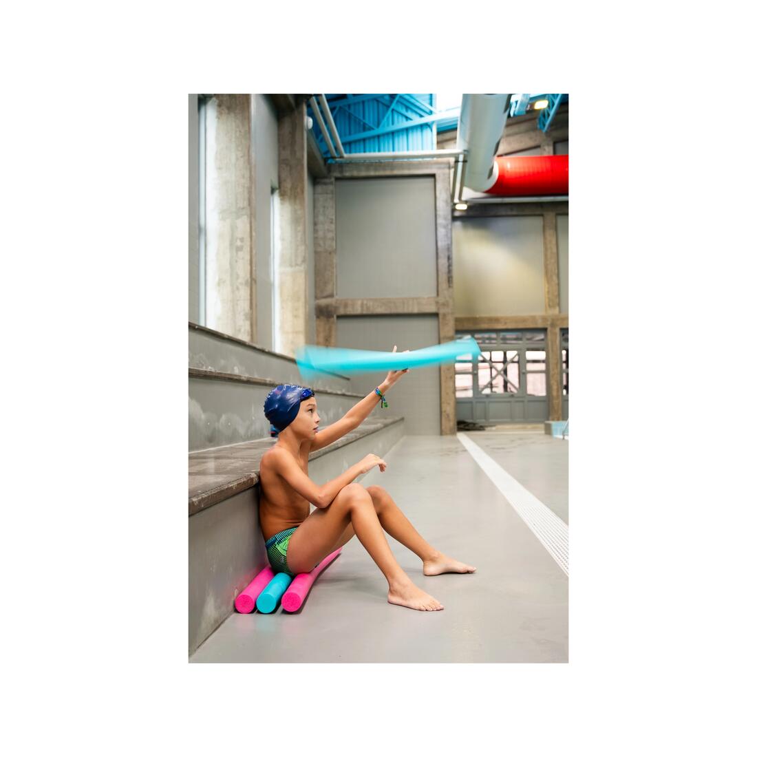 Frite piscine en mousse  - taille 118 cm