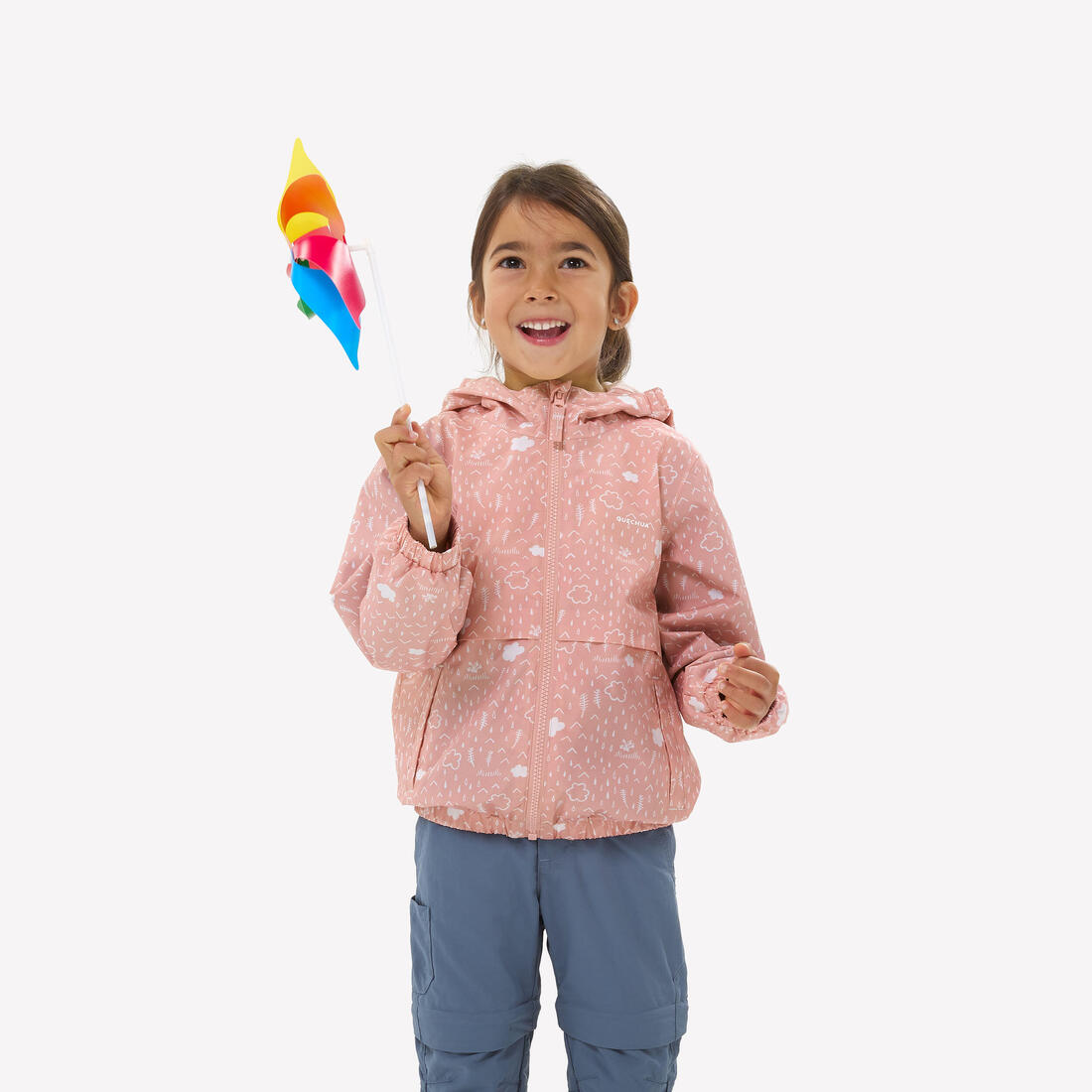 Veste imperméable de randonnée 2-6 ans enfant, MH500 kid