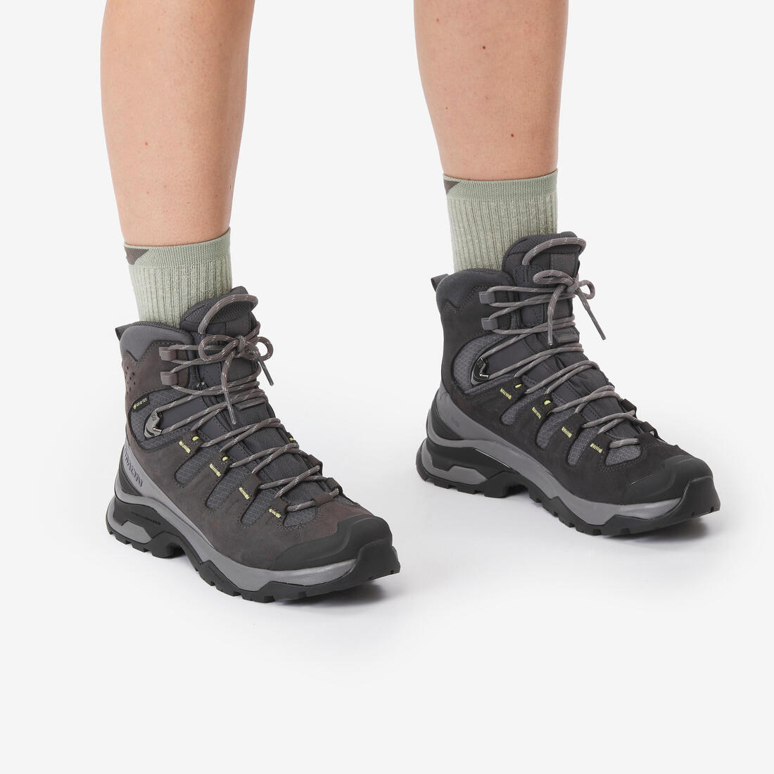 Chaussures trekking cuir imperméables Gore-Tex® - Salomon quest 5 gtx - Femme